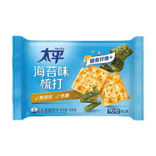 Pacific Soda Biscuits met zeewiersmaak, gezinsverpakking 400 g