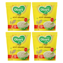 Olvarit ontbijtpap granen 12M+ 200 g * 4