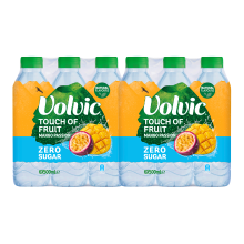 Volvic Vleugje Fruit Mango Passievrucht   6 x 500 ml x2