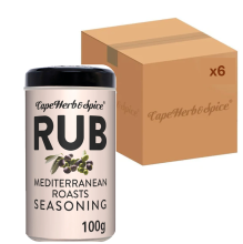 Cape Herb & Spice Cape Herb & Spice Mediterrane Roast Rub 100 g x 6