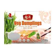 FRESHASIA knoedels met gedroogde tofu en prei 450 g