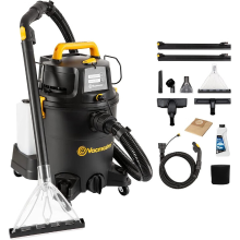 Vacmaster VK1323PFR 3 in 1 Sproei extractiereiniger en Nat /Droogzuiger, 1300 W, 23 L Tank, 6 L Reinigingsmiddeltank, voor Tapijt, Bekleding, Trappen en Auto interieurs