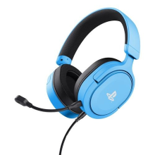 Trust GXT 498B Forta   Gaming Headset   Bedraad   Officieel Gelicentieerd voor PS5   50 mm drivers   Over ear   Blauw