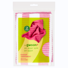Multy g'woon Badstof Vaatdoekjes 2 Stuks