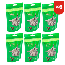 G'woon kattensnacks anti haarbal*6