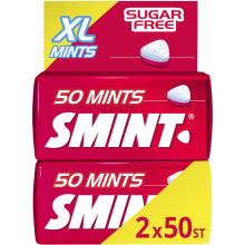 Smint XL Tin Aardbei Met Vitamine C   70 g