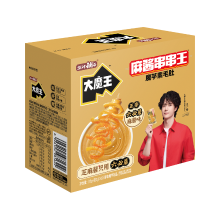 Yan Jin Pu Zi MOWON Konjac Vegetarische Pens Liubiju Sesampasta Smaak Snack 15 g + 3 g * 20 Pakjes