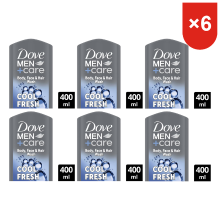 Dove Men+Care douchegel Cool Fresh 400 ml (6 pack)