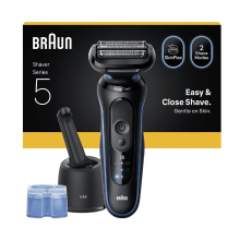 BRAUN Series 5 52 B7000cc folie scheerapparaat   1 stuk   intelligent reinigings  en oplaadstation   5 in 1 scheerapparaat