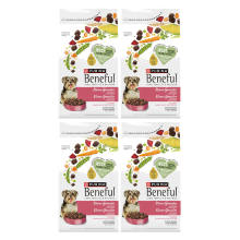Purina Beneful puppyvoer formule met rund en groenten 1,4 kg * 4