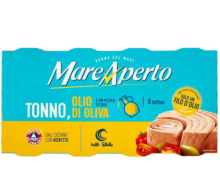 Mare Aperto tonijn in olijfolie, 8 x 60 g