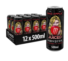 MONSTER ENERGY Monster Bad Apple Energy Juice   12 x 500 ml