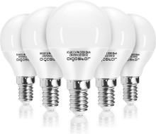 Aigostar LED A5 G45 Grote Hoek E14 9 W 3000 K   wit