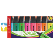 STABILO BOSS ORIGINAL   Markeerstiften   Set van 8   Assorti kleuren