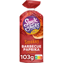 Snack A Jacks Barbecue Peper Rijst Wafels   103 g