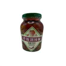Tan Tan Xiang Tantanxiang gehakte chili voor rijst, 280 g