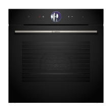 Bosch HSG7364B1   Serie 8   Inbouwstoomoven   60 cm x 60 cm   Airfry functie: voor perfect gezonde gefrituurde gerechten   PerfectBake Plus: past de instellingen automatisch aan
