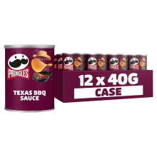 Pringles Texas BBQ Sauce Chips   12 x 40 g