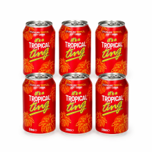 TING Soda Tropical 330 ml x 6