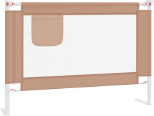 VidaXL Peuterbedhekje   90 x 25 cm, taupe