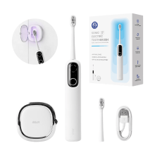 BAIR CARE i7 Elektrische tandenborstel met wandgemonteerd UV C opbergdock, oscillatie met grote hoek, 220 dagen batterijduur, 5 standen & 3 intensiteitsniveaus, IPX8 waterbestendigheid, USB C opladen