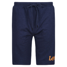 Lee korte loungebroek Mission   grijs gemêleerd   S