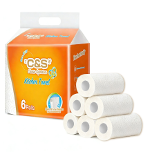 C&S keukenrollen, 2 laags, 6 rollen (390 vellen), superabsorberend, olie absorberend, waterbindend, onmisbaar in de keuken