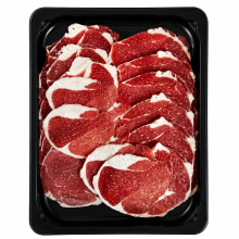 Gesneden lamsschenkel voor sukiyaki en Chinese fondue (1,5 mm)   500 g