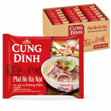 Cung Dình Rijstnoedels Pho Bo Rundvleessmaak 30x70 g (Doos)