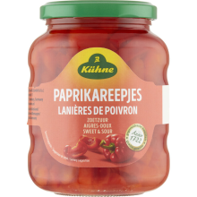 Kühne Paprika Reepjes   370 ml
