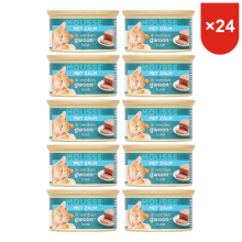 G'woon kattensnack met zalm 85 g * 24