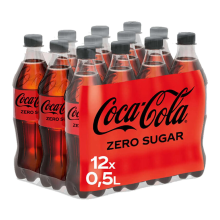 Coca Cola Coca Cola Zero Sugar Cola   12 x 500 ml
