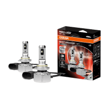 Osram Automotive OSRAM NIGHT BREAKER LED SMART HB4, straatlegale LED nevelampen, breder nevelampenbundel, 6000 K, 2 lampen