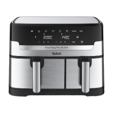 Tefal EY905D Dual Easy Fry and Grill Airfryer   Zwart