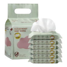 Bc Babycare babydoekjes, 6 × 10 = 60 stuks