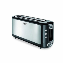 Tefal TL365ETR broodrooster voor 1 snede   zwart, roestvrij staal