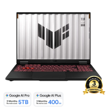 ASUS TUF Gaming A18 FA808UM S8132W 18 inch gaming laptop – AMD Ryzen 7 260, NVIDIA GeForce RTX 5060 8 GB, 16 GB DDR5, 512 GB SSD, WUXGA 144 Hz, Windows 11 Home, QWERTY, Jaeger grijs