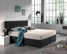 Home Care Dreamhouse dubbele jersey hoeslaken – 190/200 x 220/230 – 100% katoen – Crème