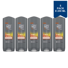 Dove Men+Care SportCare 3 in 1 Douchegel   250 ml (5 Pack)