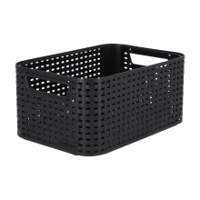 Curver Style Mand   S   6 liter   Antraciet   Premium opbergoplossing, duurzaam kunststof, moderne huisorganisatie