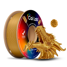 CAILAB PLA Silk 3D printer Filament, Effen kleur   Goud