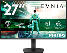 Philips Evnia 27M2N3500NF 27 inch QHD Gaming Monitor   IPS paneel   144 Hz   0,5 ms Smart MBR   HDR10   Adaptive Sync   DisplayPort 1.4   HDMI 2.0