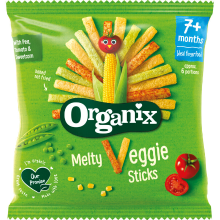Organix Bio Melty Veggie Sticks   15 g