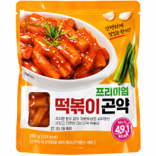 DSKONYAKU Premium Tteokbokki Konjac 250 g