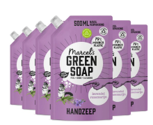 Marcel's Green Soap Handzeepnavulling   Lavendel & Rozemarijn   6 x 500 ml