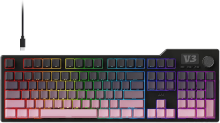 AJAZZ AK35I V3 mechanisch gaming toetsenbord met gasketmechanisme, volledig formaat