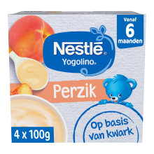 Nestle Yogolino 6 maanden+ Perzik 4 x 100 g