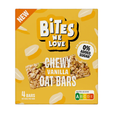 Bites We Love smeuïge haverrepen vanille   4 stuks