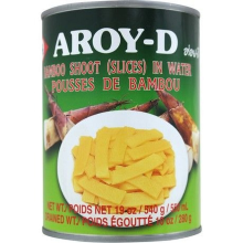 AROY D Bamboescheuten in plakjes 540 g