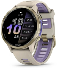 GARMIN Forerunner 970   47 mm   frans grijs/transl. Indigo